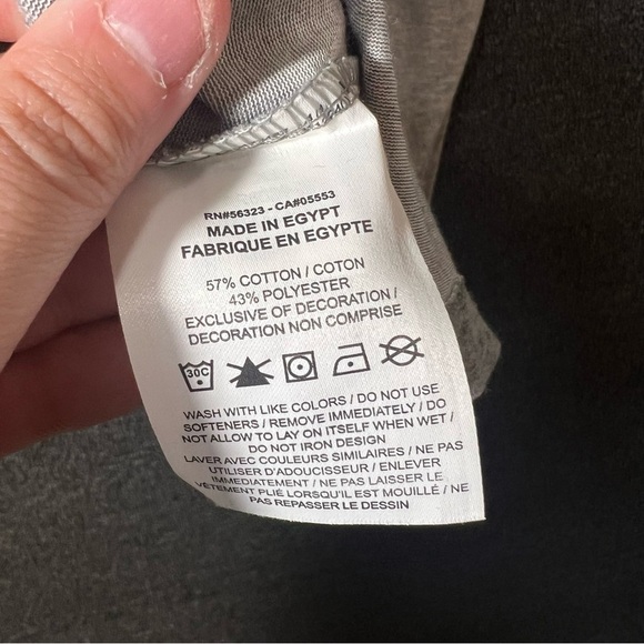 Nike Dri-Fit Gray Short Sleeve Tee Athletic Wear, Men’s XL - Picture 7 of 7